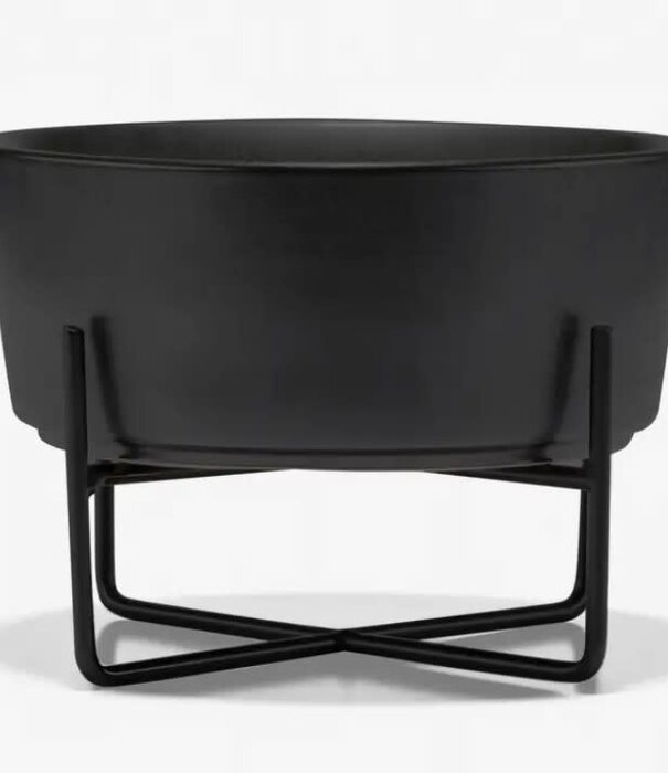 Waggo Waggo Simple Solid Dog Bowl + Stand