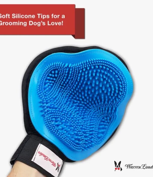 Warren London Warren London 2 in 1 Pet Grooming Glove For Dogs & Cats