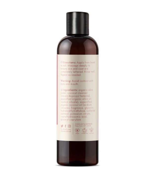 Kin + Kind Kin + Kind Calming Rose Oatmeal Shampoo 12oz