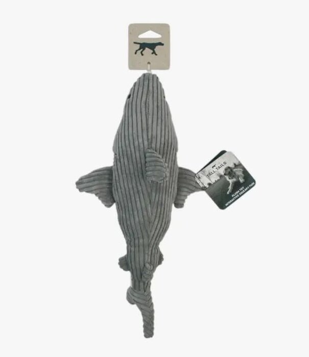 Tall Tails Tall Tails Crunch Plush Shark Dog Toy 14"