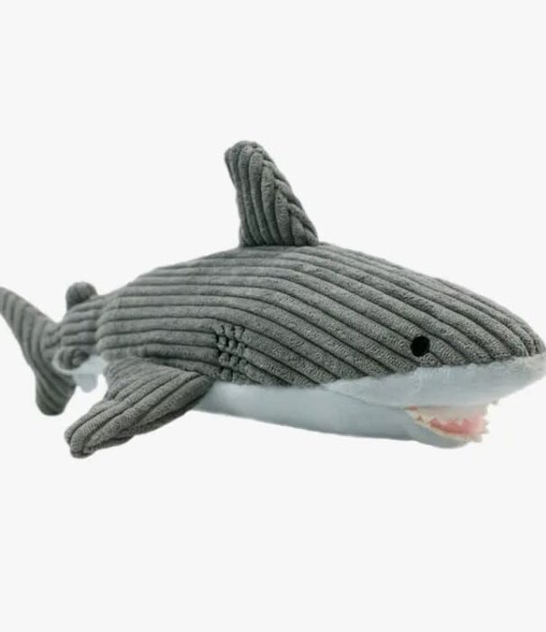 Tall Tails Tall Tails Crunch Plush Shark Dog Toy 14"