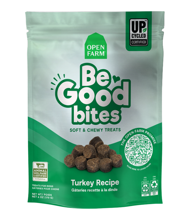 Open Farm Dog Be Good Bites Turkey 6 oz