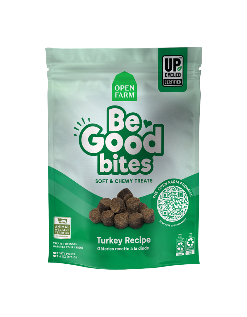 Open Farm Dog Be Good Bites Turkey 6 oz