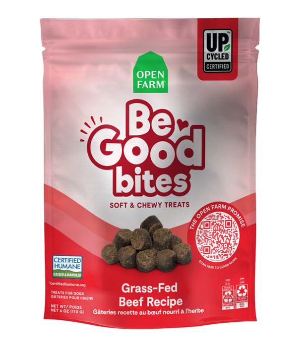 Open Farm Dog Be Good Bites Beef 6 oz
