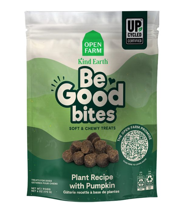 Open Farm Dog Be Good Bites Pumpkin 6 oz