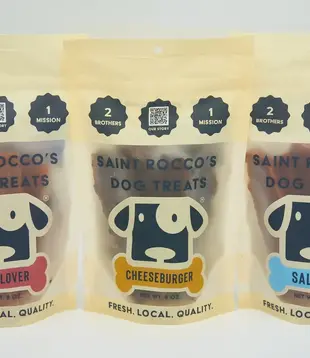 Saint Rocco's Dog Treats Salmon 8oz