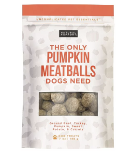 Natural Rapport Pumpkin Meatballs 7 oz