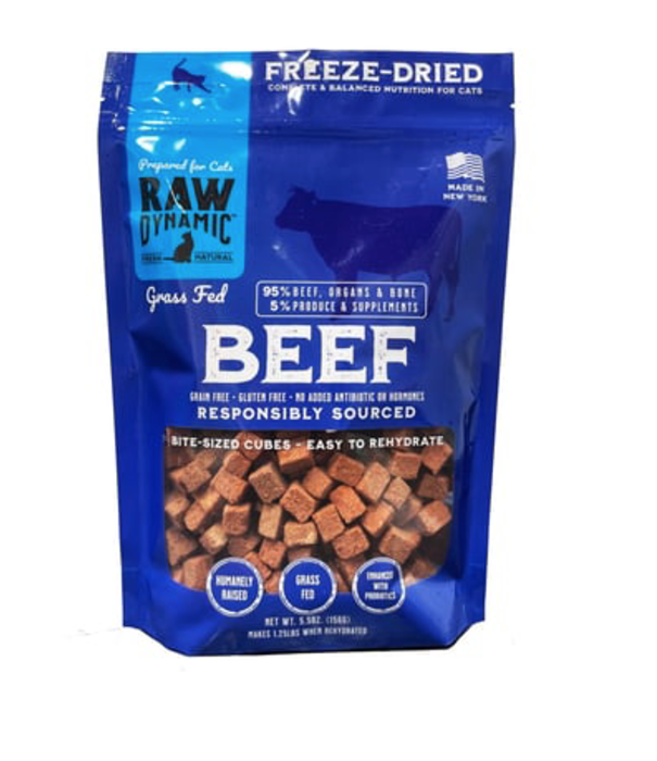 Raw Dynamic Raw Dynamic Freeze-Dried Cat 5.5 oz Beef