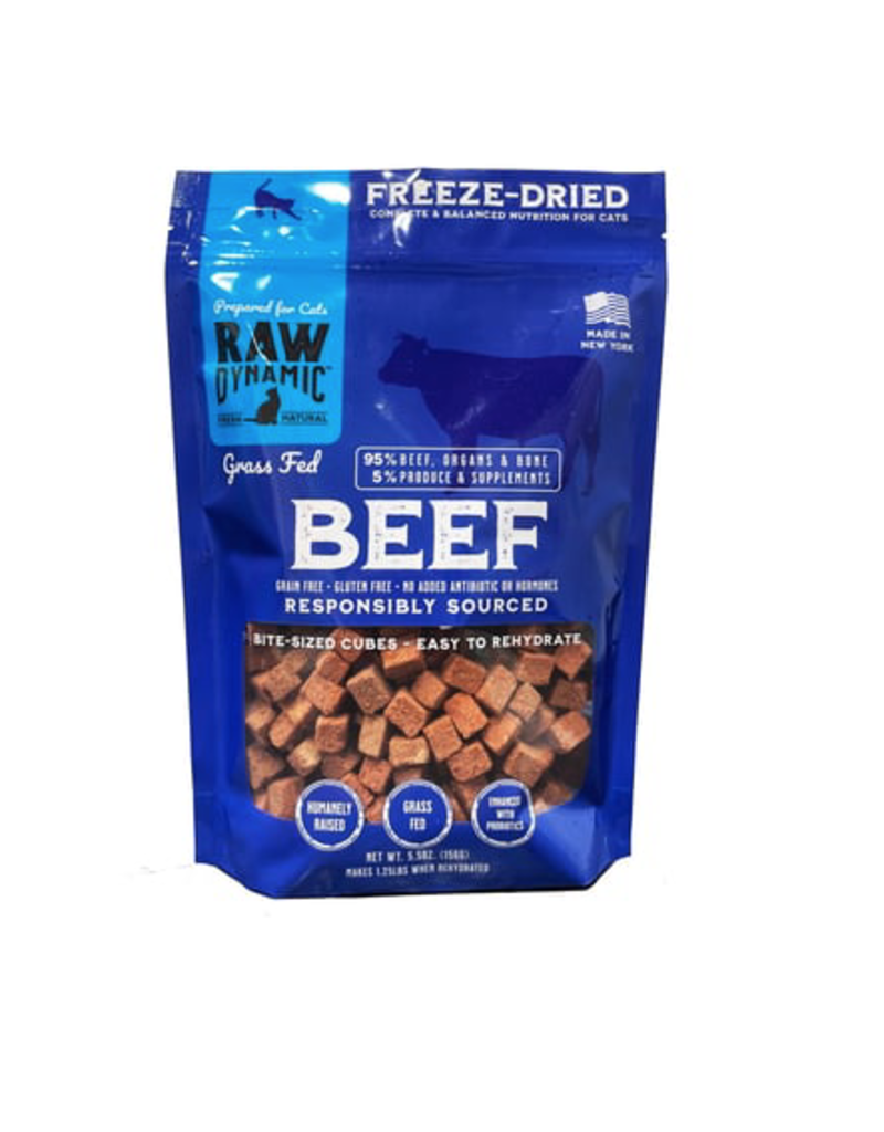 Raw Dynamic Raw Dynamic Freeze-Dried Cat 5.5 oz Beef