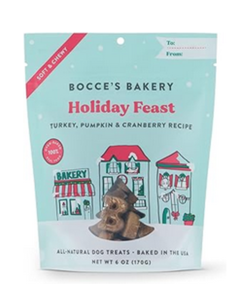 Bocce's Bakery Bocce's Bakery Dog Soft & Chewy Treats Holiday Feast 6 oz