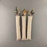 Pawsome Pet Toys Cat Feather Kicker Toy with Catnip