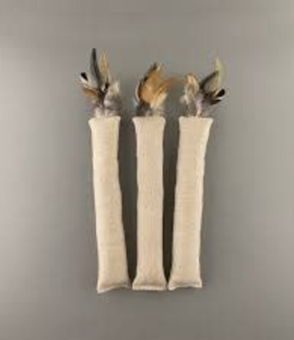 Pawsome Pet Toys Pawsome Pet Toys Cat Feather Kicker Toy with Catnip