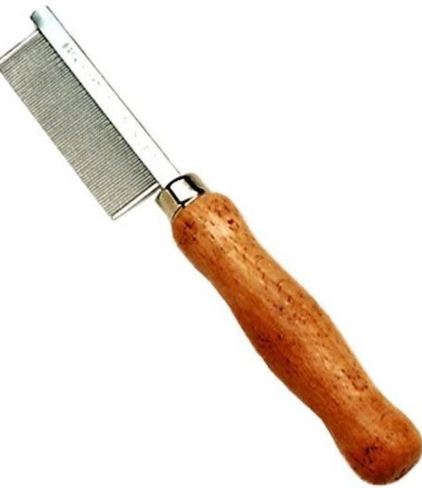 Coastal Safari Flea Comb w/ Wood Handle