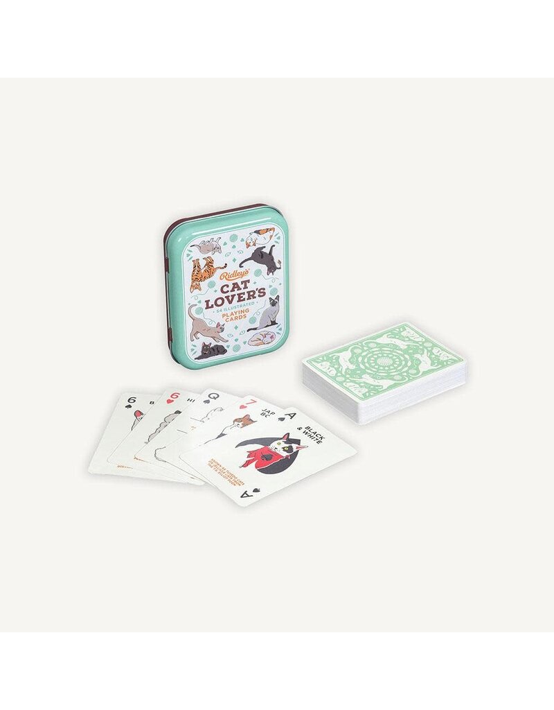 Ridleysgames Ridley's CAT Lovers Illustrated playing cards