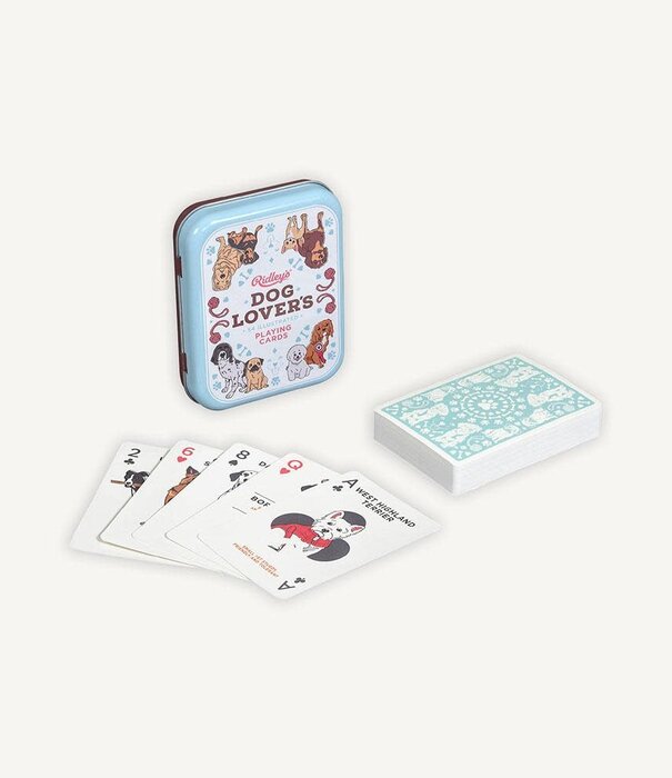 Ridley's DOG Lovers Illustrated Playing cards