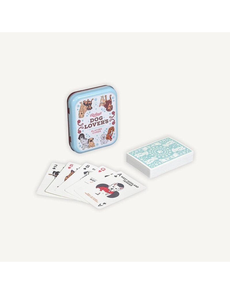 Ridley's DOG Lovers Illustrated Playing cards