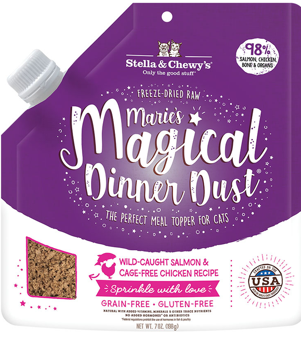 Stella & Chewy's Marie's Magical Cat Dinner Dust Salmon 7 oz
