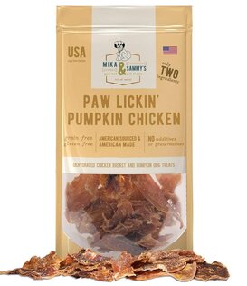Mika & Sammy's Jerky Paw Lickin Pumpkin Large 12 oz