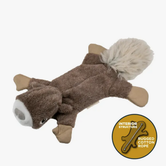 Tall Tails Stuffless Squirrel Squeaker Dog Toy