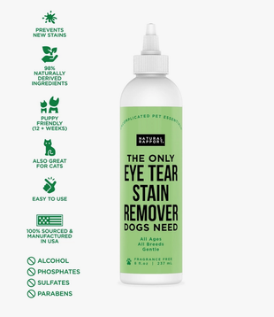 Natural Rapport Eye Tear Stain Remover 8 oz