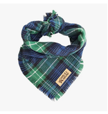 Charlie & the Hound Charlie & the Hound Plaid Flannel Tie-on Dog Bandana