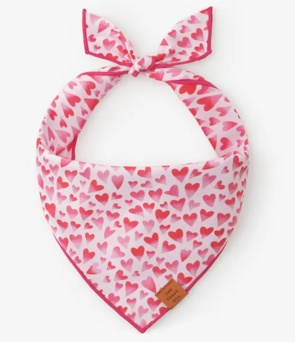 The Foggy Dog The Foggy Dog Valentine's Day Bandana