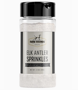 Farm Hounds Food Toppers Elk Antler Sprinkles 3.5 oz