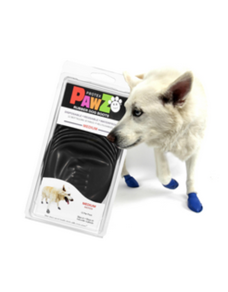 Pawz Pawz Dog Boots Black 12 ct