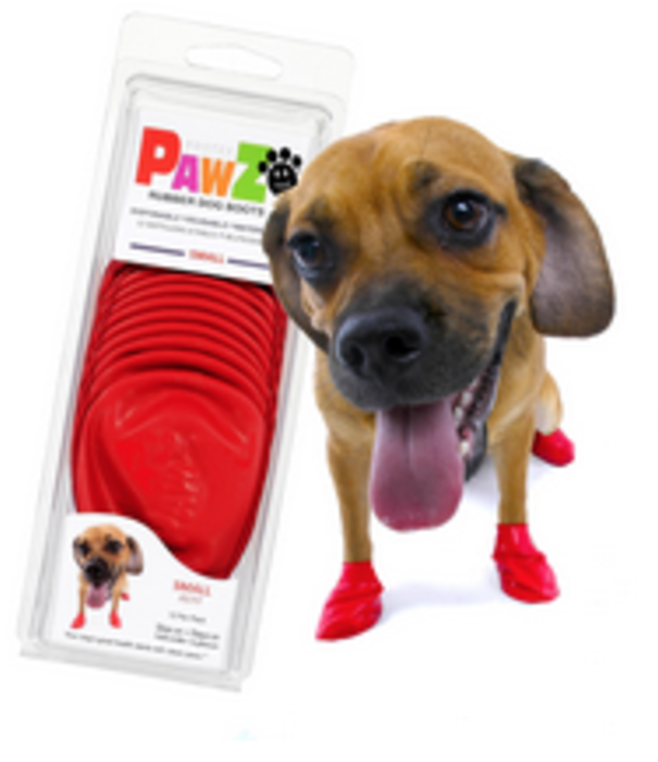 Pawz Pawz Dog Boots Red 12 ct