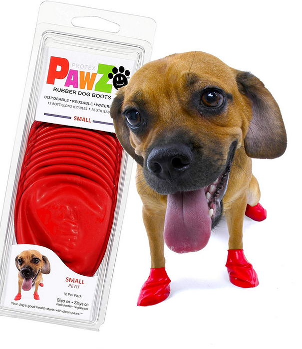 Pawz Pawz Dog Boots Red 12 ct
