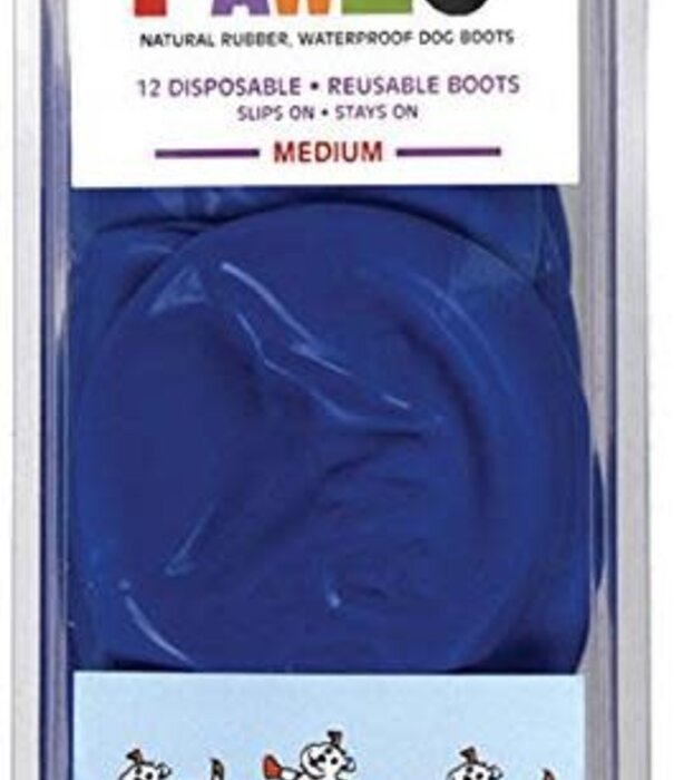 Pawz Pawz Dog Boots Blue 12 ct