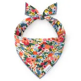 Rifle Paper Co. x TFD Garden Party Spring Dog Bandana Medium