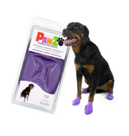 Pawz Pawz Dog Boots Purple 12 ct