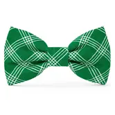 The Foggy Dog Emerald Plaid Bowtie