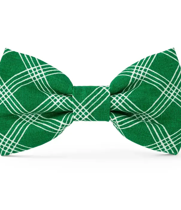 The Foggy Dog The Foggy Dog Emerald Plaid Bowtie