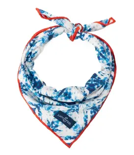 Lucy & Co Blueberry Twist Bandana Large