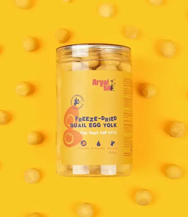 Arya Sit Arya Sit Freeze-Dried Egg Yolk Large for Cats and Dogs