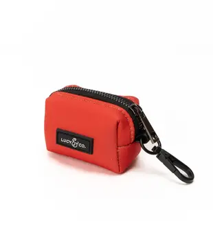 Lucy & Co Cheery Red Poop Bag Holder