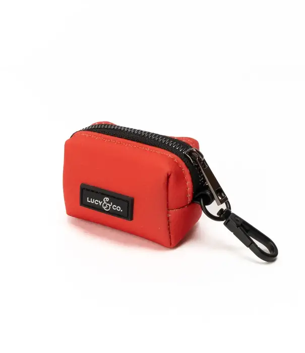 Lucy & Co. Lucy & Co Cheery Red Poop Bag Holder