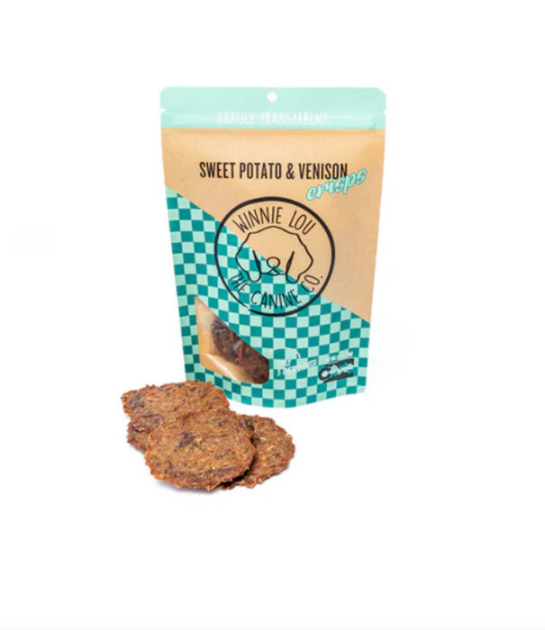 Winnie-Lou Winnie Lou Sweet Potato & Venison Crisps 2.5oz