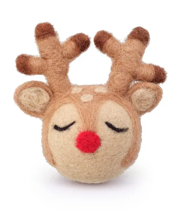 The Foggy Dog The Foggy Dog Reindeer Christmas Cat Toy