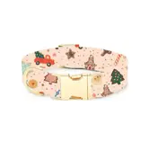 The Foggy Dog RPC x TFD Holiday Cookies Dog Collar L