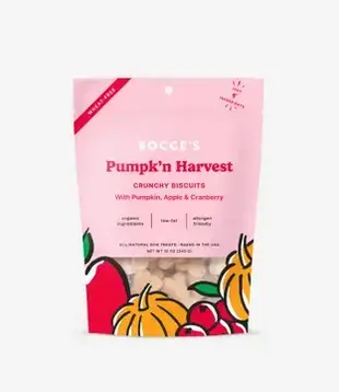 Bocce's Crunchy Biscuits Pumpk'n Harvest 12oz