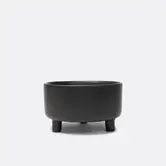 Waggo Uplift Bowl Ceramic Dog Bowl Black S