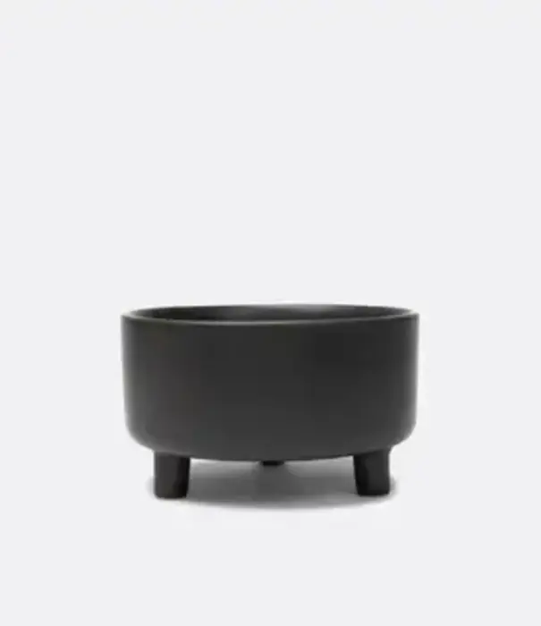 Waggo Waggo Uplift Bowl Ceramic Dog Bowl Black S