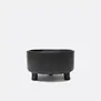 Waggo Uplift Bowl Ceramic Dog Bowl Black S