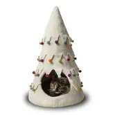 Dharma Dog Karma Holiday Xmas Tree White