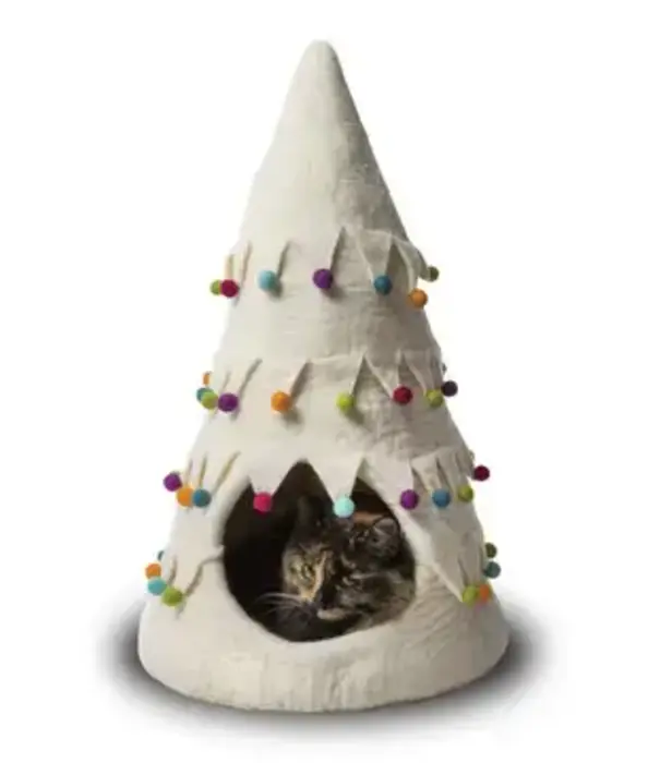 Dharma Dog Karma Cat Dharma Dog Karma Holiday Xmas Tree White