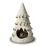 Dharma Dog Karma Holiday Xmas Tree White