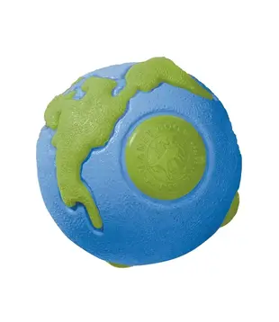 Planet Dog Orbee-Tuff Planet Ball Dog Toy Blue/Green Medium